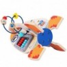 Tooy Toy Large Wooden Educational Toy Multifunctional Rocket