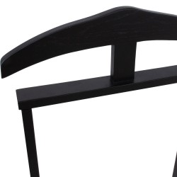 Clothes hanger MONDEO 40x24xH92cm, black