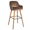 Bar chair ARIEL brown