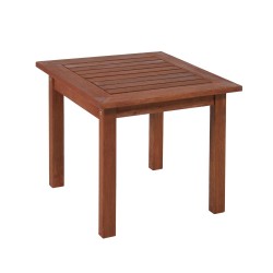 Side table BORDEAUX, 50x50xH50cm, wood  meranti, finishing  oiled