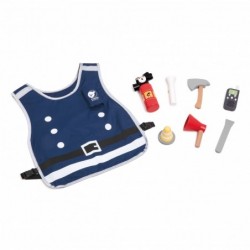CLASSIC WORLD Little Fireman's Outfit Tool Set 8 el.