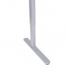 Ножка для стола ERGO электрический регулируемый, 1-мотора, цвет  серебристо-серый