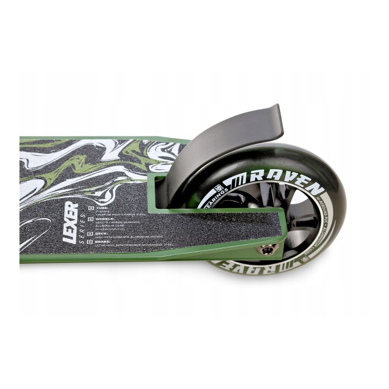 Stunt scooter Raven Evolution Lexer Army 100mm