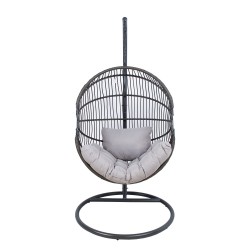 Hanging chair FOLDY dark grey