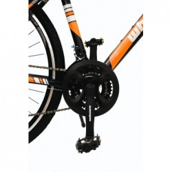 WHISPER BICYCLE MTB WX300 R:28" F:18"/BLACK/ORANGE