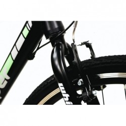 WHISPER BICYCLE 28" MTB WX300 BK/GREEN/GRAY 8681933421425