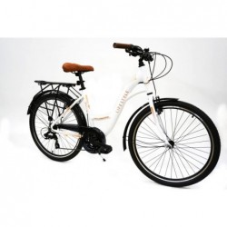 ROCKSBIKE BICYCLE CITY LIFESTYLE 2.0 W/R:26" F:44cm WH/BR