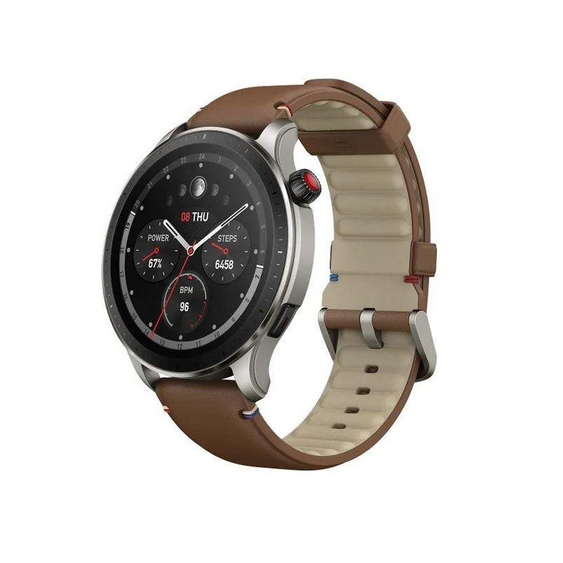 HUAMI SMARTWATCH AMAZFIT GTR 4 A2166/VINTAGE BROWN LEATHER