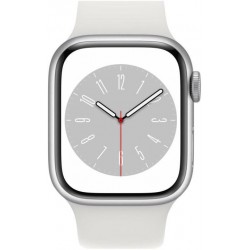 APPLE SMARTWATCH SERIES8 41MM CELL./SILVER/WHITE MP4A3EL/A
