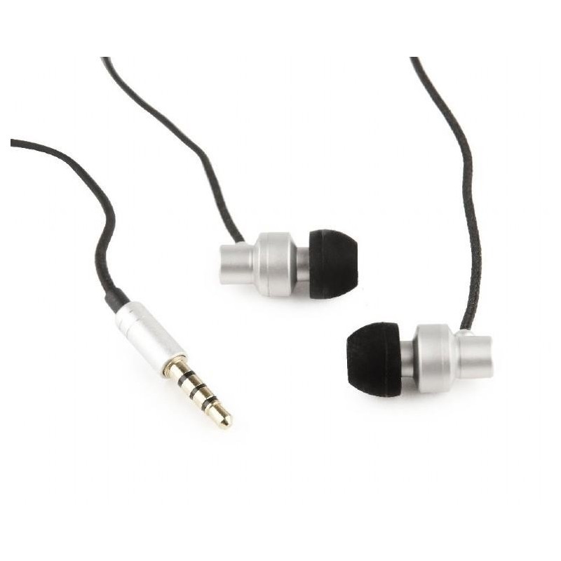 GEMBIRDI KÕRVAKLARID PARIS IN-EAR SILVER/MHS-EP-CDG-S