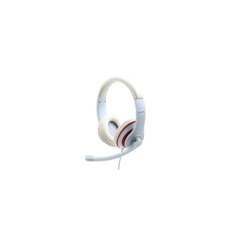 GEMBIRD HEADSET STEREO WHITE/MHS-03-WTRD