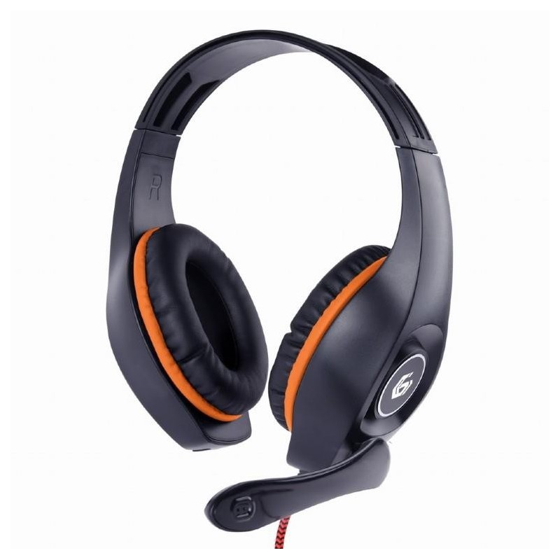 GEMBIRD HEADSET GAMING/ORANGE GHS-05-O