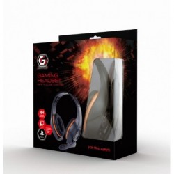 GEMBIRD HEADSET GAMING/ORANGE GHS-05-O