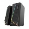 Speaker TRUST GXT 609 Zoxa RGB Illuminated Speaker Set 1xUSB 2.0 Black 24070