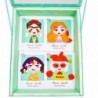 CLASSIC WORLD Magnetic Puzzle Fashion Pictures Girls 44 el.