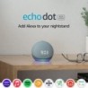 Amazon Echo Dot with clock (4th Gen) Twilight Blue (B7W644)