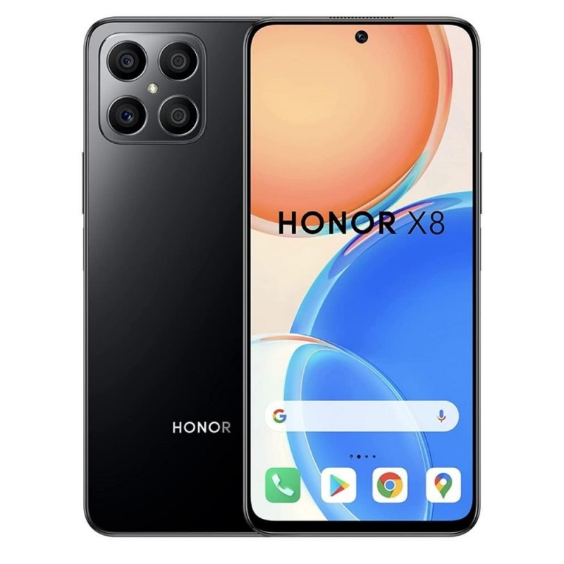 HONOR MOBILE PHONE HONOR X8/6/128GB BLACK 5109AFVB
