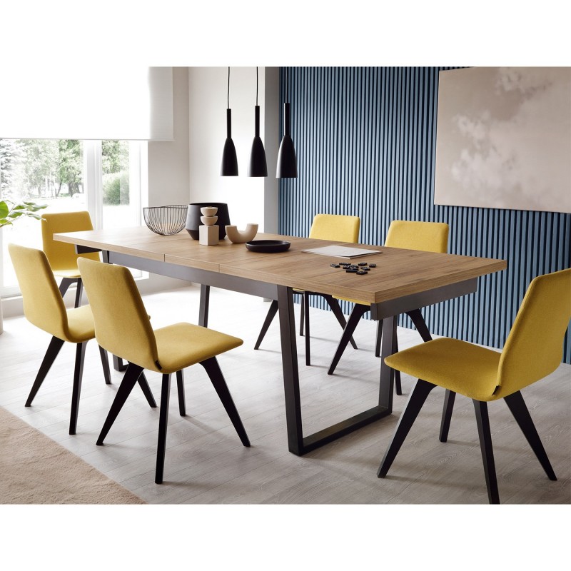 Dining set CATANIA table, 6 chairs