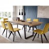 Dining set CATANIA table, 6 chairs