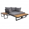 Garden furniture set MALTA modular sofa, 2 tables