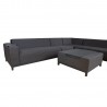 Garden furniture set BONNAT modular sofa, table ottoman