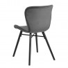 Chair BATILDA dark grey black