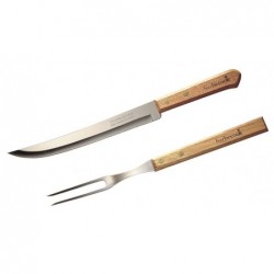 Barbecook fork and knife 33cm