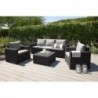 Garden furniture set California 5set with cushion, graphite