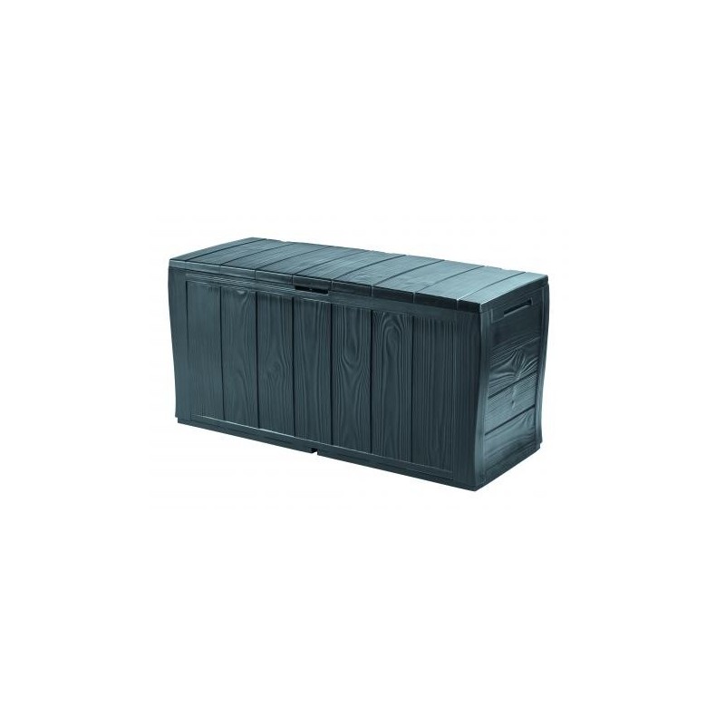 Storage box for garden SHERWOOD 270L, brown