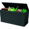 Storage box for garden MARVEL PLUS 270L, anthracite