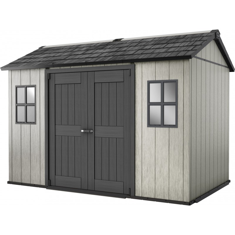 Garden shed OAKLAND 1175 SD, grey/anthracite