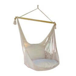 Swing chair LAZY white