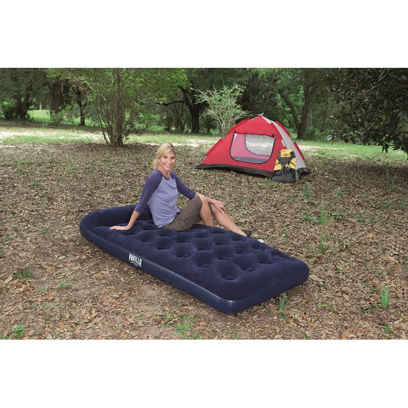 Bestway 67226 Pavillo Aeroluxe Airbed Queen Built in Foot Pump