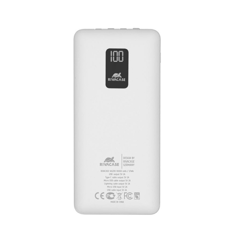 RIVACASE POWER BANK USB 10000MAH/VA2210