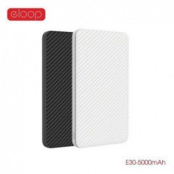 Eloop E30 Mobile Power Bank 5000mAh black