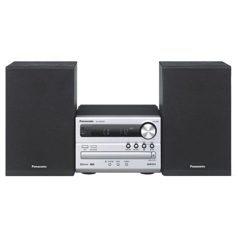 PANASONIC CD/RADIO/MP3/USB SYSTEM/SC-PM250EC-S