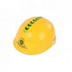 Big Excavator Construction Rider Helmet Green