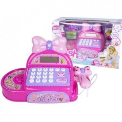 Cash Register With Accessories For Young Hairdresser