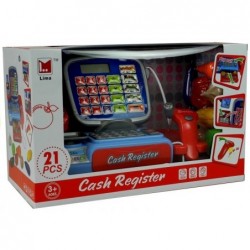 Cash Register With Barcode Scanner 21 Pieces