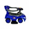 Toddlers Ride On Push Along with Parent Handle Mega Car 3in1 Blue