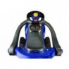 Toddlers Ride On Push Along with Parent Handle Mega Car 3in1 Blue