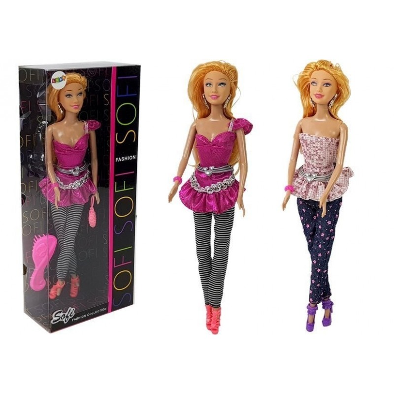 Fashion Model Doll with Accessories Long Hair