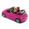 Dolls with a Car Auto Coupe Sound and Lights 43 cm Pink