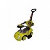 Toddlers Ride On Push Along with Parent Handle Mega Car 3in1 Yellow