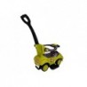 Toddlers Ride On Push Along with Parent Handle Mega Car 3in1 Yellow