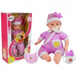 Doll Baby 45 cm Pink Clothing