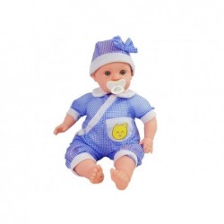 Doll Baby 45 cm Blue Clothing