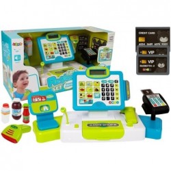 Cash register touch scale card reader