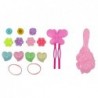 Dolls Head Accessories Beads Clips Colourful Strands