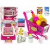 Cash Register Calculator Trolley Pink Food Products